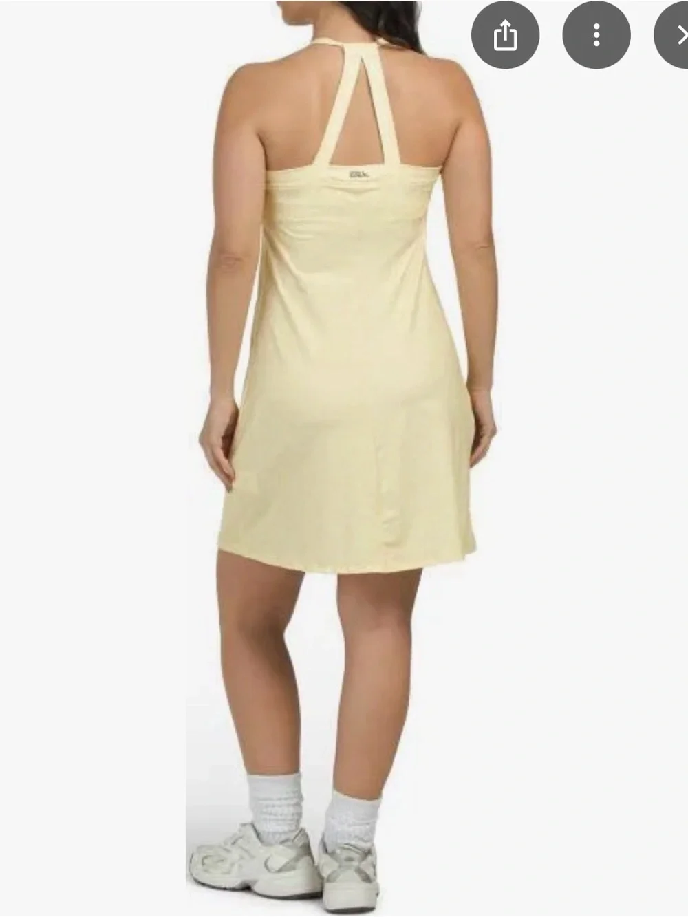 Eddie Bauer Harmony Active Dress with Built in Bra Size M NWT